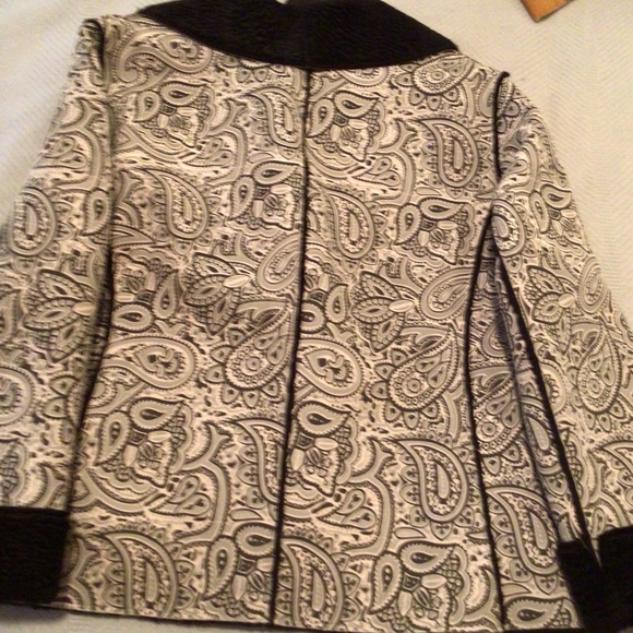 Robert Kitchen Printed Suede Designer Jacket - Picture 2 of 2